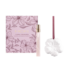 MOR Marshmallow Floral Treasures Ceramic Diffuser Set - Beauty Affairs1
