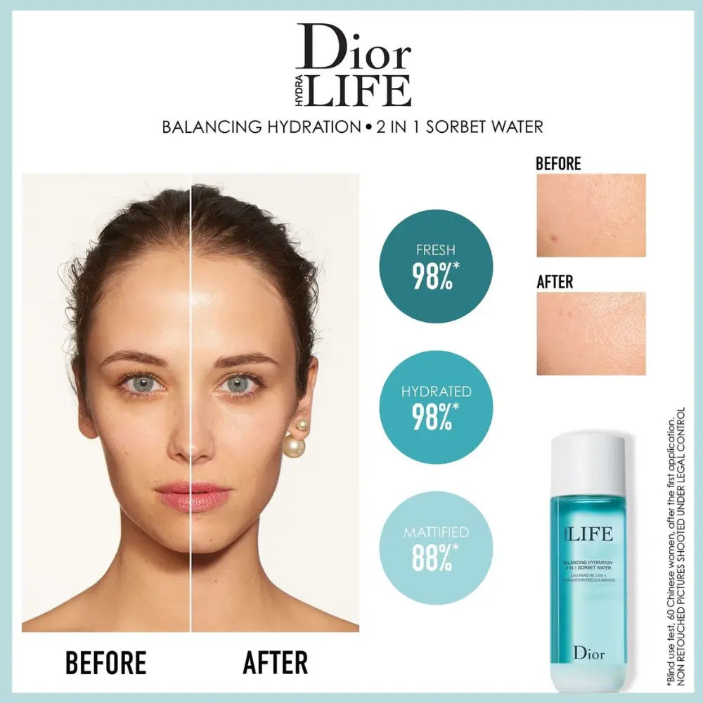 Christian Dior Hydra Life 2 in 1 Sorbet Water Balancing Christian Dior Hydra Life 2 in 1 Sorbet Water Balancing