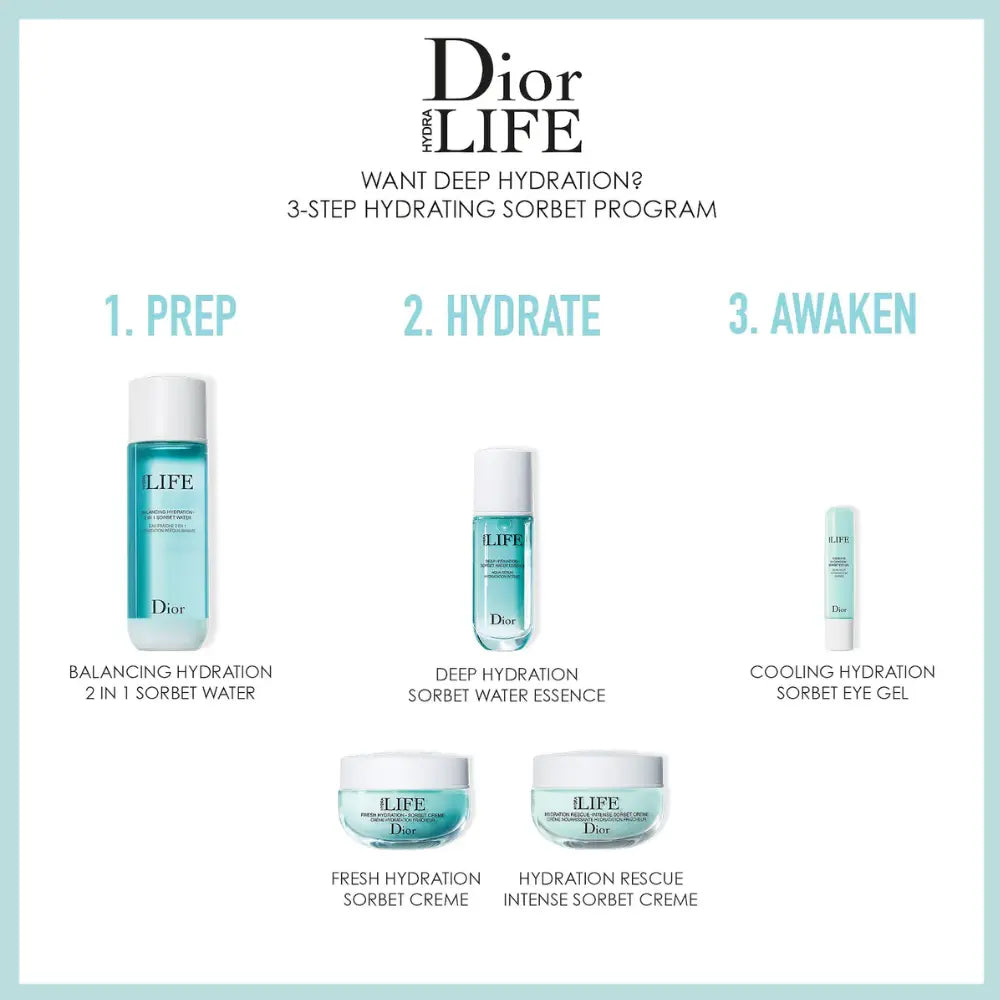 Christian Dior Hydra Life 2 in 1 Sorbet Water Balancing Christian Dior Hydra Life 2 in 1 Sorbet Water Balancing